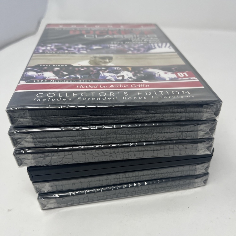 Ohio State Buckeye Classics: Volumes 1-6 DVD Lot Collectors Edition New - Picture 2 of 7
